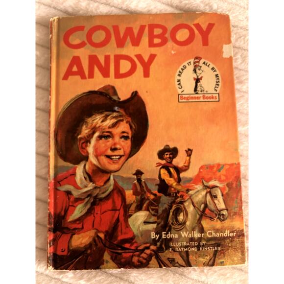Cowboy Andy by Edna Walker Chandler Vintage 1959 Children’s Western Story - Picture 1 of 9